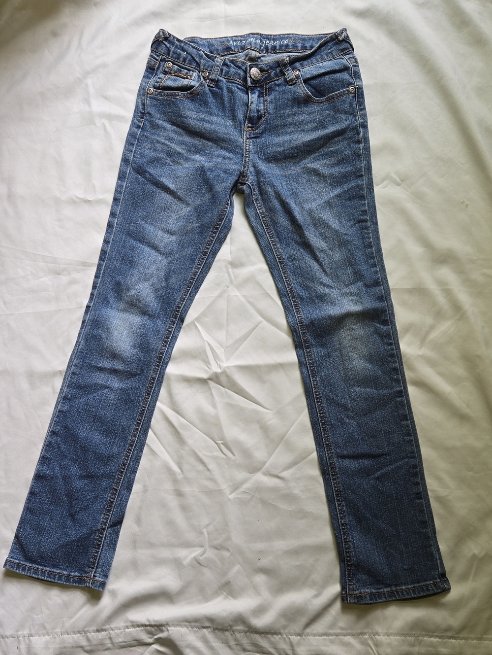 Arizona Jean Company Kids Blue Straight-Leg Jeans